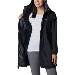 Columbia FLASH CHALLENGER LONG WINDBREAKER -Columbia.DE columbia flash challenger long windbreaker khk 2