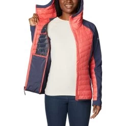 Columbia POWDER LITE HYBRID HOODED JACKET -Columbia.DE columbia powder lite hybrid hooded jacket 2