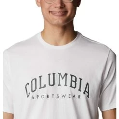 Columbia ROCKAWAY RIVER GRAPHIC SS TEE -Columbia.DE columbia rockaway river graphic ss tee whi 1