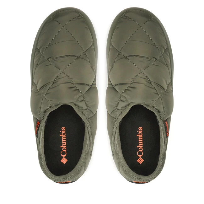 Hausschuhe Columbia - Omni Heat Lazy Bend Moc BM6178 Nori/Spark Orange 6 Hausschuhe Columbia - Omni Heat Lazy Bend Moc BM6178 Nori/Spark Orange – Bild 4