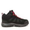 Trekkingschuhe Columbia - Redmond III Mid Waterproof BM0168 Black/Mountain Red -Columbia.DE trekkingschuhe columbia redmond iii mid waterproof bm0168 black mountain red