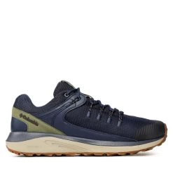 Trekkingschuhe Columbia - Trailstorm Waterproof BM0156 Collegiate Navy/Mosstone